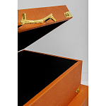 Комплект оранжевых чемоданов Golden Twigs варинант исполнения - 3 | Loft Concept в Воронеже