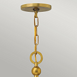 Люстра с матовыми конусными плафонами и декоративными элементами в форме шаров Hinkley варинант исполнения - 7 | Loft Concept в Воронеже