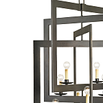 Люстра из пересекающихся квадратных элементов Intersecting Squares варинант исполнения - 1 | Loft Concept в Воронеже