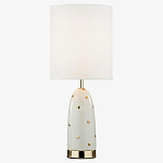 Настольная лампа белого цвета Ladybug варинант исполнения - 3 | Loft Concept в Воронеже