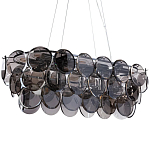 Люстра с круглыми стеклянными подвесками Cardiel Smok Glass Chandelier варинант исполнения - 1 | Loft Concept в Воронеже