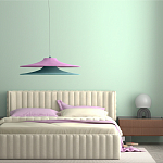 Подвесной вязаный светильник в двухцветном исполнении «Двойной Токио»  варинант исполнения - 1 | Loft Concept в Воронеже