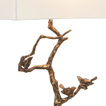 Настольная лампа на ветвистом корпусе с птичками Inspiration from Nature варинант исполнения - 1 | Loft Concept в Воронеже