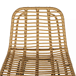 Стул барный с ротанговым плетением Half Bar Chair with Wicker без подлокотников варинант исполнения - 5 | Loft Concept в Воронеже