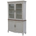 Буфет двустворчатый для посуды в стиле прованс Interiors Romance варинант исполнения - 1 | Loft Concept в Воронеже