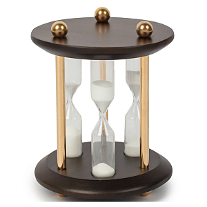 Часы круглые настольные Time Forward песочные