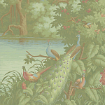 Обои ручная роспись Le Brésil Pastel варинант исполнения - 1 | Loft Concept в Воронеже