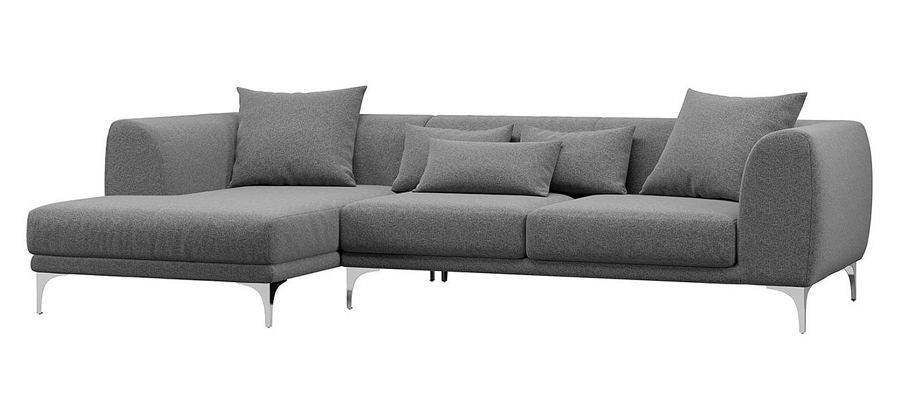Диван серый угловой Брайан Brian Collection Диван серый угловой Брайан Brian Collection - Loft-Concept в Воронеже