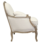 Кресло Ava Classical Armchair beige flax варинант исполнения - 1 | Loft Concept в Воронеже