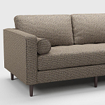 Мебельная ткань Шенилл коричневый цвет 142 см T4-54 варинант исполнения - 5 | Loft Concept в Воронеже