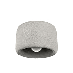 Подвесной светильник с цилиндрическим фактурным абажуром Sergey Makhno варинант исполнения - 1 | Loft Concept в Воронеже
