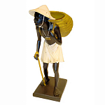 Фигурка африканского рабочего Plantation варинант исполнения - 1 | Loft Concept в Воронеже