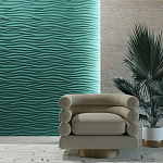 Гипсовая 3D Панель M-33 варинант исполнения - 1 | Loft Concept в Воронеже