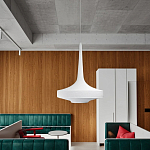 Подвесной вязаный белый светильник «Лампа Марракеша» варинант исполнения - 4 | Loft Concept в Воронеже