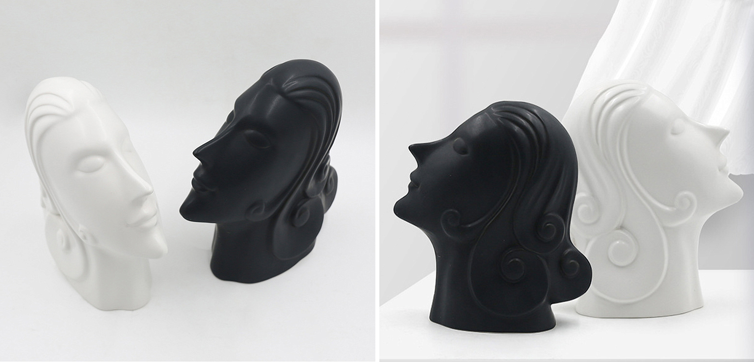 Статуэтка Side Profile Black Statuette Статуэтка Side Profile Black Statuette - Loft-Concept в Воронеже