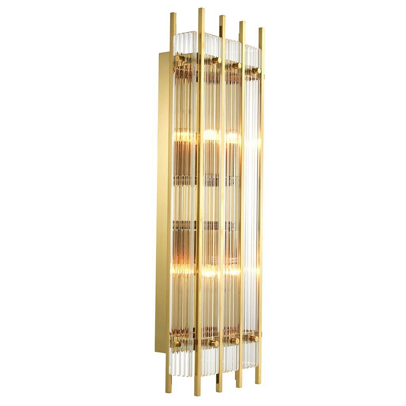 Бра Wall Lamp Sparks L Gold Глянцевое золото Прозрачный (Transparent) Бра Wall Lamp Sparks L Gold Глянцевое золото Прозрачный (Transparent) в Воронеже | Loft Concept