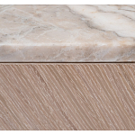 Комод с мраморной столешницей Uniqueness Marble варинант исполнения - 3 | Loft Concept в Воронеже