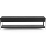 ТВ-тумба из металла с 2-мя ящиками Kelsey Metal TV Stand варинант исполнения - 1 | Loft Concept в Воронеже