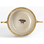 Фарфоровая чаша с бронзовыми элементами Eden Garden варинант исполнения - 4 | Loft Concept в Воронеже