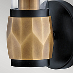 Бра для ванных комнат с прозрачным стеклянным плафоном в форме цилиндра Hinkley варинант исполнения - 15 | Loft Concept в Воронеже