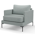 Мебельная ткань Шенилл голубой цвет 138 см T4-20 варинант исполнения - 8 | Loft Concept в Воронеже