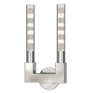 Бра CANNELLE wall lamp DOUBLE Sconces Chrome