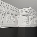 Карниз с орнаментом KO-07 варинант исполнения - 1 | Loft Concept в Воронеже