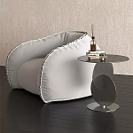 Дизайнерский журнальный стол с основанием из круглых элементов Lirod варинант исполнения - 2 | Loft Concept в Воронеже