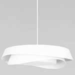 Подвесной светильник круглый белого цвета из металла Vita Cuna варинант исполнения - 1 | Loft Concept в Воронеже