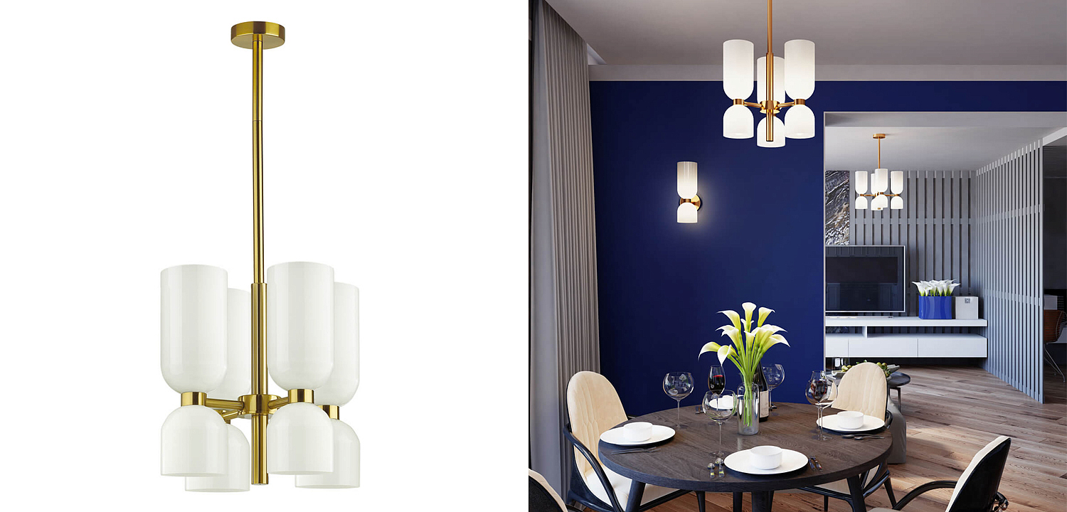 Люстра Lightmaker Studio Edie Chandelier 4 Люстра Lightmaker Studio Edie Chandelier 4 - Loft-Concept в Воронеже