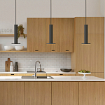 Подвесной светильник светодиодный черный Light Durability варинант исполнения - 1 | Loft Concept в Воронеже