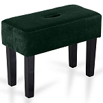 Мягкий  пуф на черных ножках Winton Pouf варинант исполнения - 5 | Loft Concept в Воронеже