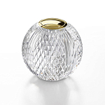 Настольная лампа с прозрачным шарообразным плафоном на цилиндрической подставке Crystal Globule варинант исполнения - 2 | Loft Concept в Воронеже