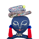 Кукла из одежды и павлопосадских платков Rusalka Blue Jeans варинант исполнения - 2 | Loft Concept в Воронеже