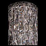 Бра с каскадом из прозрачного хрусталя и корпусом из металла цвета хром Constant Sparks варинант исполнения - 1 | Loft Concept в Воронеже