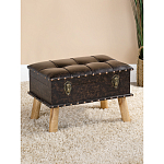 Пуф Leather Chest варинант исполнения - 5 | Loft Concept в Воронеже