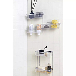 Полка напольная трехъярусная для ванной Bathroom Floor Shelf варинант исполнения - 2 | Loft Concept в Воронеже