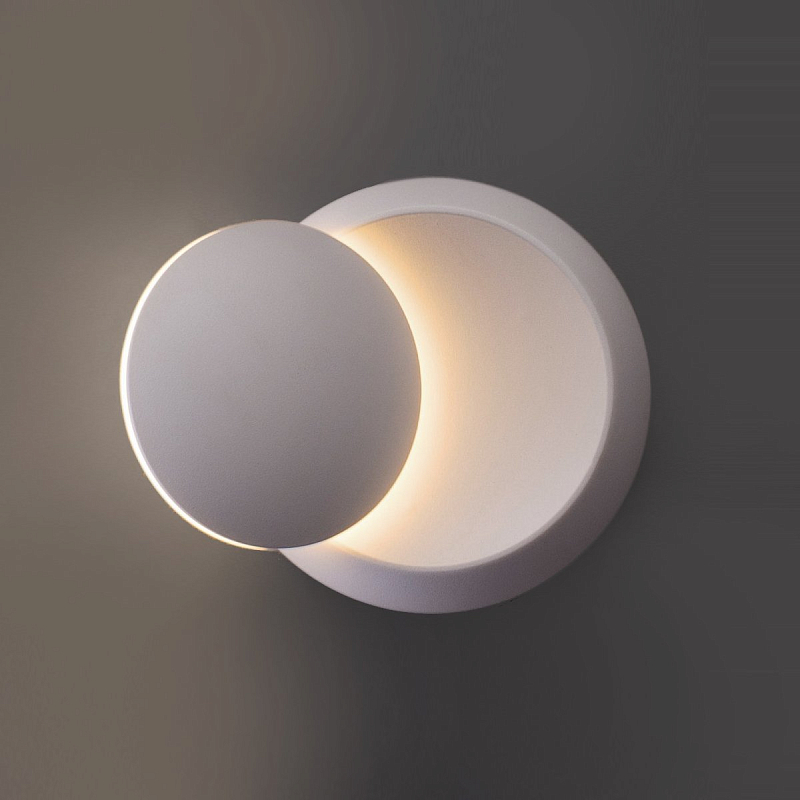 Бра Light Point Luna Wall Lamp White Белый в Воронеже | Loft Concept 