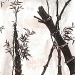 Обои ручная роспись Bamboo Quicksilver on Tarnished Silver gilded paper варинант исполнения - 2 | Loft Concept в Воронеже