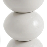 Приставной столик белого цвета Bead варинант исполнения - 2 | Loft Concept в Воронеже