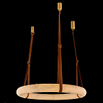 Люстра в форме обруча из натурального камня Minerals of Light варинант исполнения - 1 | Loft Concept в Воронеже