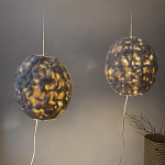 Светильник вязаный из шерсти Wool Oval варинант исполнения - 2 | Loft Concept в Воронеже