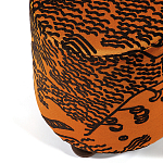 Пуф Wakonda Terracotta Tiger Mountain с Круглыми ножками  варинант исполнения - 1 | Loft Concept в Воронеже