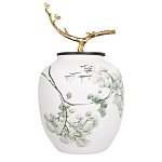 Декоративная ваза белая Serengeti варинант исполнения - 1 | Loft Concept в Воронеже