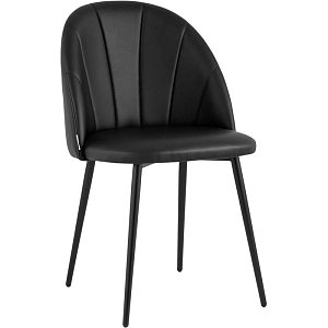 Стул Balsari S Chair Черная Экокожа