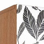 Шкаф с принтом Leaf bouquet варинант исполнения - 6 | Loft Concept в Воронеже