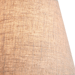 Люстра с белым каркасом и тканевыми абажурами Natural Stems варинант исполнения - 3 | Loft Concept в Воронеже