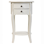 Белая тумба на фигурных ножках Shelby варинант исполнения - 1 | Loft Concept в Воронеже