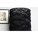 Напольная лампа черная с текстильными элементами "ЯРВИ" варинант исполнения - 3 | Loft Concept в Воронеже