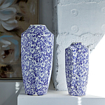 Ваза с синим цветочным узором Blue & White Ornament  варинант исполнения - 2 | Loft Concept в Воронеже
